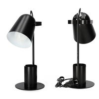 Stolní lampa Stolní svítidlo Nastavitelná E27 Černá Rolig Kobi