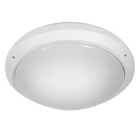Plafond LED pro povrchovou montáž E27 IP54 kulatý bílý MARC KANLUX