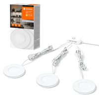 LED panelové bodové svítidlo 8,5W 390lm CCT Mesh White Magnet Ledvance