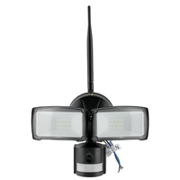 Reflektor LED 18W 600lm 6000K IP20 Černý s pohybovým senzorem a WiFi kamerou VT-4818B V-TAC