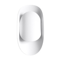 LED TEAR G9 nástěnné svítidlo Top Oval White SOLLUX