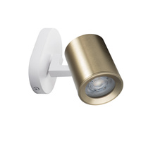 Nástěnné svítidlo Stropní svítidlo Nastavitelné LED GU10 Round White Gold Laurin Kanlux