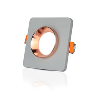 Zapuštěné stropní svítidlo GU10 Square Grey/Pink Gold VT-862 V-TAC - záruka 5 let