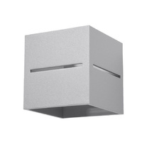 Nástěnné svítidlo LOBO G9 Cube Up-Down Modern Grey SOLLUX
