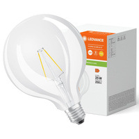 Globe LED žárovka E27 G125 2.5W = 25W 250lm 2700K Teplá bílá 300° vlákno LEDVANCE
