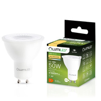 Žárovka LED GU10, 6W = 50W 580lm 3000K Teplá bílá 36° LUMILED