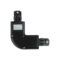 Přípojnice L rohová 3fázová černá kolejnice Světlo V-TAC