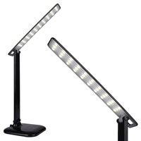 Stolní lampa do školní lavice Jowi Y1096. Teplá bílá černá 9W stolní lampa GOLDLUX (Polux).