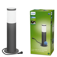 Venkovní LED zahradní lampa PEDESTAL GardenLink 6W 12V 4000K IP44 Antracit PHILIPS