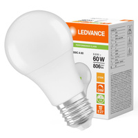 LED žárovka E27 A60 8,8W = 60W 806lm 2700K teplá 200° stmívatelná Ledvance
