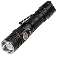 Taktická ruční svítilna LED Power IP44 10W 1200lm Professional VAYOX