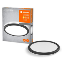 Stropní svítidlo Plafond LED 15W 1020lm 3000K Warm Dimmable Surface Mounted Black 23.5cm Orbis Ledvance