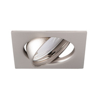 Sada 3x LED bodových svítidel pro zápustnou montáž nastavitelných GU10 Chrome Tribis Kanlux