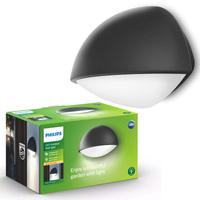 LED zahradní lampa nástěnná lampa DUST myGarden 3W 2700K IP44 antracit PHILIPS