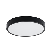 Stropní svítidlo Plafond ONYX 50 LED 32W 3000K 2539lm černé Minimalistické SOLLUX
