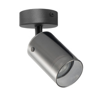 Nástěnné a stropní bodové svítidlo GU10 Black SMOKY Sanico Goldlux