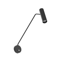 EYE SUPER 6501 Nowodvorski Nástěnná lampa Černá GU10 Nástěnná lampa Tuba Ocel Moderní