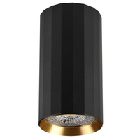 Spot GU10 Black Gold NICEA Sanico Goldlux svítidlo pro povrchovou montáž