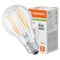 LED žárovka A60 E27 7,5W = 75W 1055lm 4000K neutrální bílá FILAMENT LEDVANCE