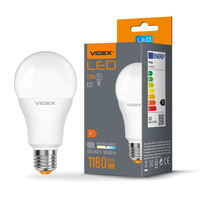 LED žárovka E27 A60 12W = 82W 1180lm 4000K Neutrální 240° Videx