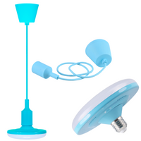 KIKI závěsné. stropní svítidlo 1xE27 10W BLUE 3000K GOLDLUX (Polux)