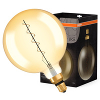 Dekorativní LED žárovka E27 G200 4.8W = 33W 400lm 2200K Teplá bílá 320° vlákno stmívatelné OSRAM Vintage 1906