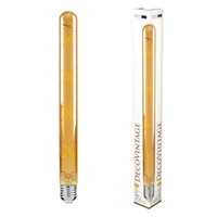 LED žárovka T30 E27 4,5W 500lm 2700K Warm 270° Amber Dekorativní VINTAGE AMBER Sanico Goldlux