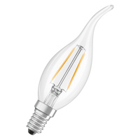 LED žárovka B35 E14 svíčka 1,8W = 25W 250lm 2700K teplá bílá 300° Filament STAR CLASSIC Osram
