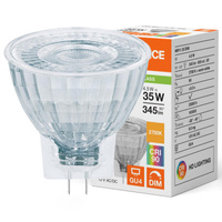 LED žárovka MR11 GU4 4,5W = 35W 345lm 2700K teplá bílá 12V FILAMENT DIAMOND LEDVANCE