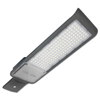 Hermetická LED pouliční lampa QR 150W IP65 5000K šedá