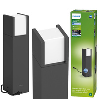 Venkovní LED zahradní lampa ARBOR GardenLink 6W 4000K IP44 Tyč 40cm Antracit PHILIPS