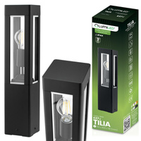 Venkovní zahradní lampa E27, LED sloupek 50cm TILIA LUMILED