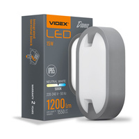 Zahradní svítidlo nástěnné nástěnné svítidlo LED PLAFON 15W 5000K DANA VIDEX