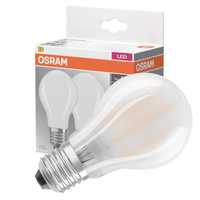 2x LED žárovka A60 E27 6,5W = 60W 806lm 2700K Warm 300° BASE Osram