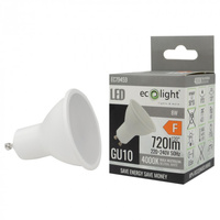 LED reflektorová žárovka GU10 8W 720lm 4000K Neutral Ecolight