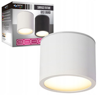 GRANDI LED přisazené halogenové stropní svítidlo GX53 IP54 kulatá trubice bílá