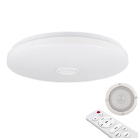 PLAFON LED 49cm kulatá stropní lampa RGBW 3000K-6500K + dálkové ovládání BLUETOOTH reproduktor
