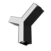 Lineární svítidlo konektor 10,2W 1300lm CCT tvaru Y černé kancelářské lineární Ledvance