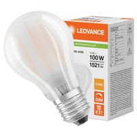 LED žárovka A60 E27 11W = 100W 1521lm 2700K Teplá bílá FILAMENTNÍ STMÍVATELNÁ LEDVANCE