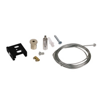 Závěsná sada pro 3okruhové přípojnice Black Kobi