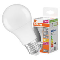 LED žárovka E27 A60 8.8W = 60W 806lm 2700K Teplá bílá 220° OSRAM SUPERSTAR Stmívatelné
