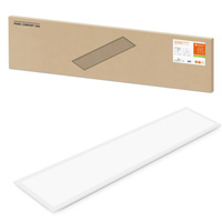 LED panel Kancelářské svítidlo Stropní světlo 33W 4320lm 4000K Neutrální Povrchová montáž Zápustná montáž Bílá 120x30cm UGR19 Comfort Ledvance