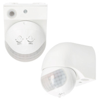PIR detektor pohybu a soumraku LX40 180ST WHITE KOBI