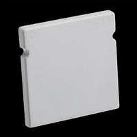 Záslepka pro Povrchový Profil KM38, Plná Šedá Plastová LUMILED