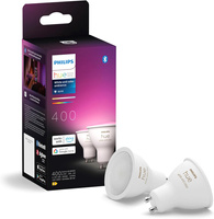2x LED žárovka GU10 s reflektorem 4,2W = 50W 400lm 2000-6500K CCT + RGB SMART Smart Bluetooth ZigBee White and Color Ambiance Philips HUE