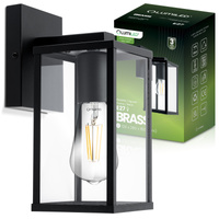 Zahradní nástěnná lampa E27, BRASSI LUMILED