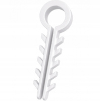 Držák pro montáž kabelů USMO-8 YDYo pro kulaté kabely 100 ks ECOLIGHT