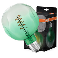 Dekorativní LED žárovka E27 ET124 4.5W = 18W 180lm 1600K Teplá bílá 360° vlákno stmívatelné OSRAM Vintage 1906