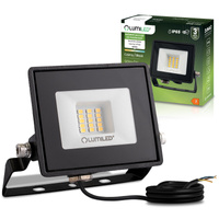 LED Reflektor 10W, 900lm 4000K IP65 Černá ZUNA2 LUMILED