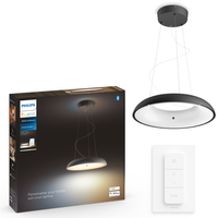 AMAZE Black 25W CCT RGB PHILIPS HUE Bluetooth Zigbee závěsná stropní lampa + stmívač